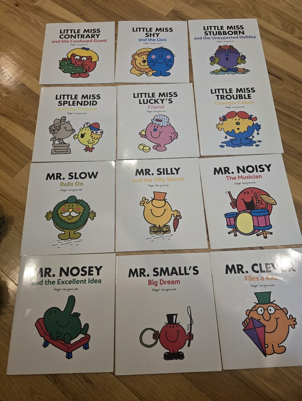 Mr. Men & Little Miss Hardcover Picture Book Lot Of 12 By Roger Hargreaves